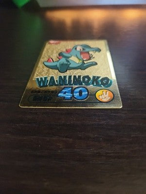 Pokemon Meiji Gold Tododile (WANIMOKO) NM