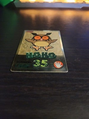 Pokemon Meiji Gold HootHoot (HOHO) NM