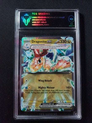 Pokémon TCG 10 Dragonite ex Sv03: Obsidian Flames 159/197 Holo Double Rare